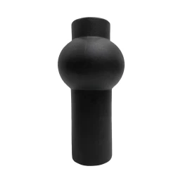 ΕΠΙΤΡΑΠΕΖΙΟ ΚΕΡΑΜΙΚΟ ΔΙΑΚΟΣΜΗΤΙΚΟ SCEPTER HM4605.02 ΜΑΥΡΟ ΜΑΤ Φ15x30Υ εκ.