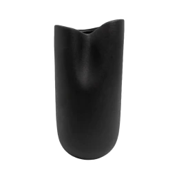 ΕΠΙΤΡΑΠΕΖΙΟ ΚΕΡΑΜΙΚΟ ΔΙΑΚΟΣΜΗΤΙΚΟ GLAZE HM4607.02 ΜΑΥΡΟ ΜΑΤ 15x15x30Υεκ