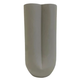 ΕΠΙΤΡΑΠΕΖΙΟ ΚΕΡΑΜΙΚΟ ΔΙΑΚΟΣΜΗΤΙΚΟ GLAZE HM4612.03 ΓΚΡΙ ΜΑΤ Φ14x29Υεκ