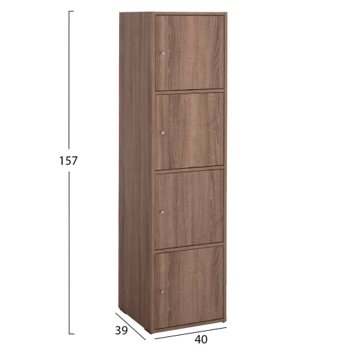ΝΤΟΥΛΑΠΙ SORIANO HM9940.11 SONAMA OAK ΜΕΛΑΜΙΝΗ 40x39-41x157Υεκ.