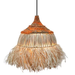 ΦΩΤΙΣΤΙΚΟ ΟΡΟΦΗΣ SIFO HM4714 ΚΑΠΕΛΟ ΙΝΕΣ SISAL & ΜΠΑΝΑΝΑΣ-ΦΥΣΙΚΟ & MIX Φ35x45Υεκ.