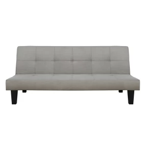 ΚΑΝΑΠΕΣ ΚΡΕΒΑΤΙ ODESSA HM3000.01 ΥΦΑΣΜΑ ΜΠΕΖ 179x80x79 εκ.