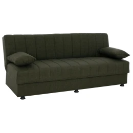 ΚΑΝΑΠΕΣ ΚΡΕΒΑΤΙ ANDRI ΤΡΙΘΕΣΙΟΣ DARK OLIVE HM3239.05--180x83x74Υεκ.