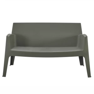 ΚΑΝΑΠΕΣ 2-ΘΕΣΙΟΣ ΠΟΛΥΠΡΟΠΥΛΕΝΙΟΥ SLEEK HM6366.05 ΧΡΩΜΑ DARK OLIVE 133x68x73Υεκ.