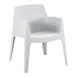 ΠΟΛΥΘΡΟΝΑ ΠΟΛΥΠΡΟΠΥΛΕΝΙΟΥ SLEEK HM6370.01 ΛΕΥΚΗ 68x63x82,5Υεκ.