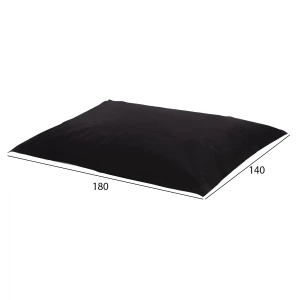 ΠΟΥΦ/ΜΑΞΙΛΑΡΑ ΘΑΛΑΣΣΗΣ ANSHU HM5808.04 ΜΑΥΡΟ ΜΕ UV PROTECTION 140x180 εκ.