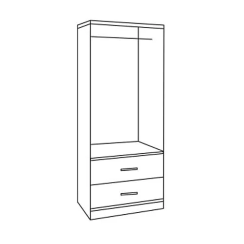 ΝΤΟΥΛΑΠΑ 2ΦΥΛΛΗ ME 2 ΣΥΡΤΑΡΙΑ REINA HM338.01 ZEBRANO 80Χ42Χ181εκ.