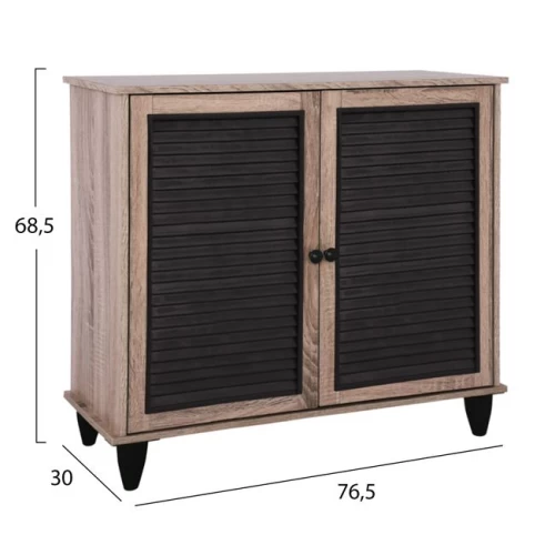 ΠΑΠΟΥΤΣΟΘΗΚΗ ΞΥΛΙΝΗ MCKENNA HM2266.02 ΣΕ ΧΡΩΜΑ SONAMA-ΜΑΥΡΟ 77x30x69Υεκ. ΠΑΠΟΥΤΣΟΘΗΚΗ ΞΥΛΙΝΗ MCKENNA HM2266.02 ΣΕ ΧΡΩΜΑ SONAMA-ΜΑΥΡΟ 77x30x69Υεκ.