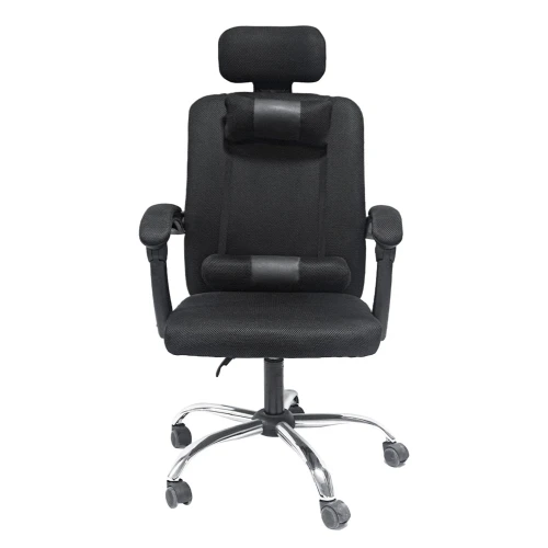 ΚΑΡΕΚΛΑ ΓΡΑΦΕΙΟΥ CRONER HM1196.01 ΜΑΥΡΟ MESH-ΜΕΤΑΛ.ΒΑΣΗ 58x99x120Υεκ.