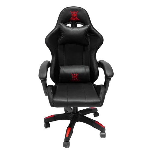 ΠΟΛΥΘΡΟΝΑ GAMING DARREN HM1203.01 ΜΑΥΡΟ-ΚΟΚΚΙΝΟ PVC 58.5x100x120Υεκ.