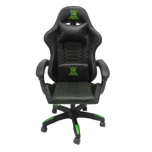 ΠΟΛΥΘΡΟΝΑ GAMING LOOT HM1204 ΜΑΥΡΟ-ΠΡΑΣΙΝΟ PVC 60x60x120Υεκ.
