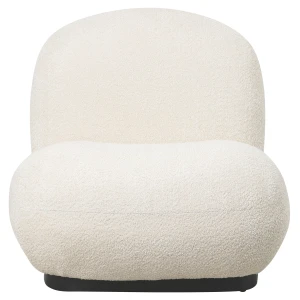 ΠΟΛΥΘΡΟΝΑ BEANY HM9591.06 ΕΚΡΟΥ ΜΠΟΥΚΛΕ ΥΦΑΣΜΑ 85x82x77Υ εκ.