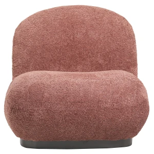 ΠΟΛΥΘΡΟΝΑ BEANY HM9591.02 ΡΟΖ ΜΠΟΥΚΛΕ ΥΦΑΣΜΑ 85x82x77Υ εκ.