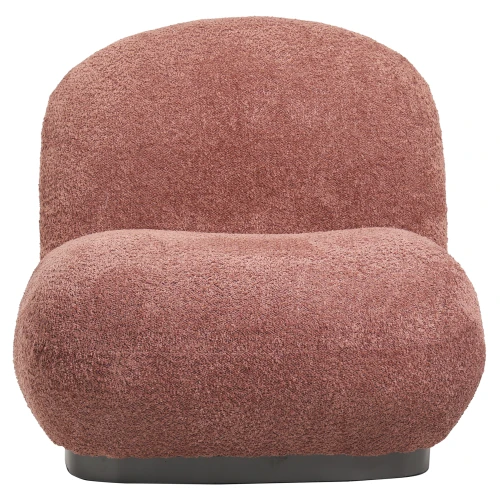 ΠΟΛΥΘΡΟΝΑ BEANY HM9591.02 ΡΟΖ ΜΠΟΥΚΛΕ ΥΦΑΣΜΑ 85x82x77Υ εκ.