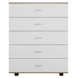 ΣΥΡΤΑΡΙΕΡΑ ΜΕΛΑΜΙΝΗΣ THORG HM8995.04- 5 ΣΥΡΤΑΡΙΑ ΣΕ SONAMA-ΛΕΥΚΟ 80Χ40Χ100Yεκ.