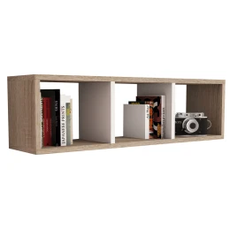 ΡΑΦΙΕΡΑ ΤΟΙΧΟΥ ΜΕΛΑΜΙΝΗΣ SONAMA &amp; ΛΕΥΚΟ CLASSIKER HM9228.12 90x22x25,6Υ εκ.