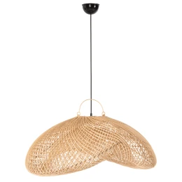 ΦΩΤΙΣΤΙΚΟ ΟΡΟΦΗΣ ΚΡΕΜΑΣΤΟ PERK HM7861 RATTAN ΣΕ ΦΥΣΙΚΟ ΧΡΩΜΑ 100x80x142Υ εκ.