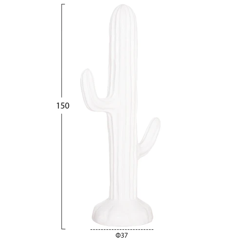 ΔΙΑΚΟΣΜΗΤΙΚΟΣ ΚΑΚΤΟΣ ΔΑΠΕΔΟΥ CACTUS HM4386.02L ΓΥΨΟΣ ΣΕ ΛΕΥΚΟ 63x37x150Υεκ.