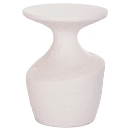 ΤΡΑΠΕΖΙ ΒΟΗΘΗΤΙΚΟ REBON HM18156.02S FIBER CEMENT ΣΕ ΛΕΥΚΟ--Φ27.5x50Υεκ.