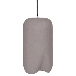 ΦΩΤΙΣΤΙΚΟ ΟΡΟΦΗΣ ΚΡΕΜΑΣΤΟ LOGKY HM4704.03S--FIBER CEMENT ΓΚΡΙ Φ24x47Υεκ