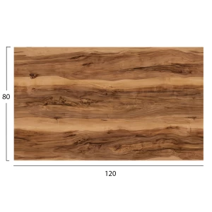 ΕΠΙΦΑΝΕΙΑ ΤΡΑΠΕΖΙΟΥ HPL ΟΡΘΟΓΩΝΙΑ HM5840.30 INDIAN SHEESHAM 120x80εκ.