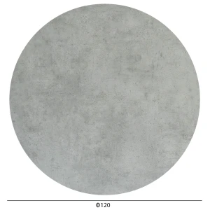 ΕΠΙΦΑΝΕΙΑ ΤΡΑΠΕΖΙΟΥ HPL ΣΤΡΟΓΓΥΛΗ HM6351.32 CEMENT Φ120εκ.
