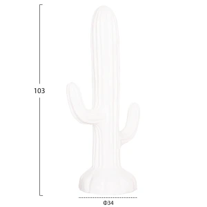 ΔΙΑΚΟΣΜΗΤΙΚΟΣ ΚΑΚΤΟΣ ΔΑΠΕΔΟΥ CACTUS HM4386.02M ΓΥΨΟΣ ΣΕ ΛΕΥΚΟ 54x34x103Υεκ.