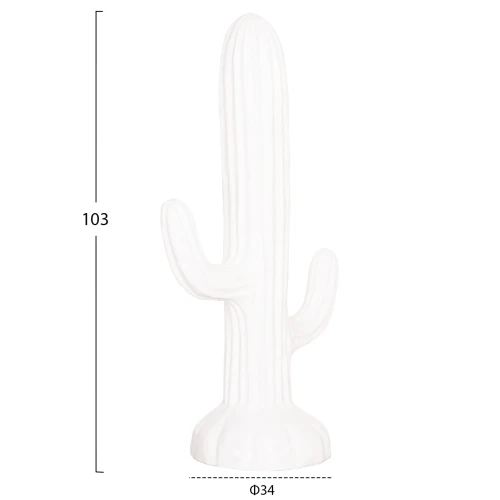 ΔΙΑΚΟΣΜΗΤΙΚΟΣ ΚΑΚΤΟΣ ΔΑΠΕΔΟΥ CACTUS HM4386.02M ΓΥΨΟΣ ΣΕ ΛΕΥΚΟ 54x34x103Υεκ.