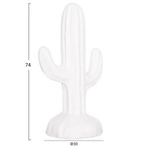 ΔΙΑΚΟΣΜΗΤΙΚΟΣ ΚΑΚΤΟΣ ΔΑΠΕΔΟΥ CACTUS HM4386.02S ΓΥΨΟΣ ΣΕ ΛΕΥΚΟ 42x30x74Υεκ