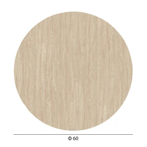 ΕΠΙΦΑΝΕΙΑ ΤΡΑΠΕΖΙΟΥ HPL ΣΤΡΟΓΓΥΛΗ HM5841.35 TRAVERTINE Φ60εκ.