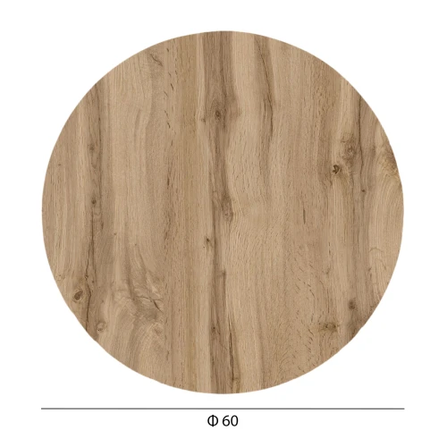 ΕΠΙΦΑΝΕΙΑ ΤΡΑΠΕΖΙΟΥ HPL ΣΤΡΟΓΓΥΛΗ HM5841.36 SONAMA OAK Φ60εκ.