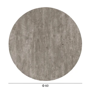 ΕΠΙΦΑΝΕΙΑ ΤΡΑΠΕΖΙΟΥ HPL ΣΤΡΟΓΓΥΛΗ HM5841.37 CONCRETE Φ60εκ.