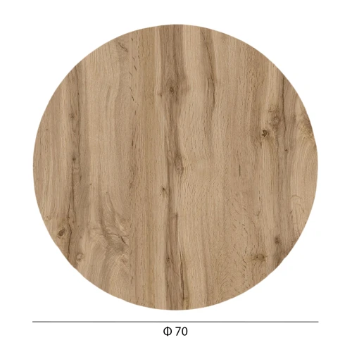 ΕΠΙΦΑΝΕΙΑ ΤΡΑΠΕΖΙΟΥ HPL ΣΤΡΟΓΓΥΛΗ HM5842.36 SONAMA OAK Φ70εκ.