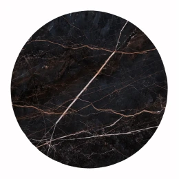 ΕΠΙΦΑΝΕΙΑ ΤΡΑΠΕΖΙΟΥ HPL ΣΤΡΟΓΓΥΛΗ HM6351.34 BLACK MARBLE Φ120εκ.