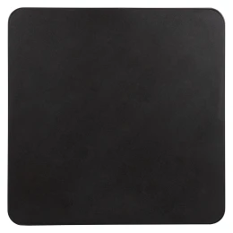 ΕΠΙΦΑΝΕΙΑ ΤΡΑΠΕΖΙΟΥ SINTERED STONE ΤΕΤΡΑΓΩΝΗ HM6654.01 ΜΑΥΡΗ ΜΕ ΠΛΑΙΣΙΟ ALU ΜΑΥΡΟ 70x70εκ.