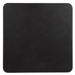 ΕΠΙΦΑΝΕΙΑ ΤΡΑΠΕΖΙΟΥ SINTERED STONE ΤΕΤΡΑΓΩΝΗ HM6655.01 ΜΑΥΡΗ ΜΕ ΠΛΑΙΣΙΟ ALU ΜΑΥΡΟ 80x80εκ.