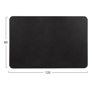 ΕΠΙΦΑΝΕΙΑ ΤΡΑΠΕΖΙΟΥ SINTERED STONE HM6656.01 ΜΑΥΡΗ ΜΕ ΠΛΑΙΣΙΟ ALU ΜΑΥΡΟ 120x80εκ.