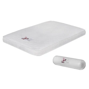 ΣΤΡΩΜΑ ΑΦΡΟΥ ΧΩΡΙΣ ΕΛΑΤΗΡΙΑ JORDY 110X190x15Y-- HM374.02  (ROLL PACKING) ΛΕΥΚΟ