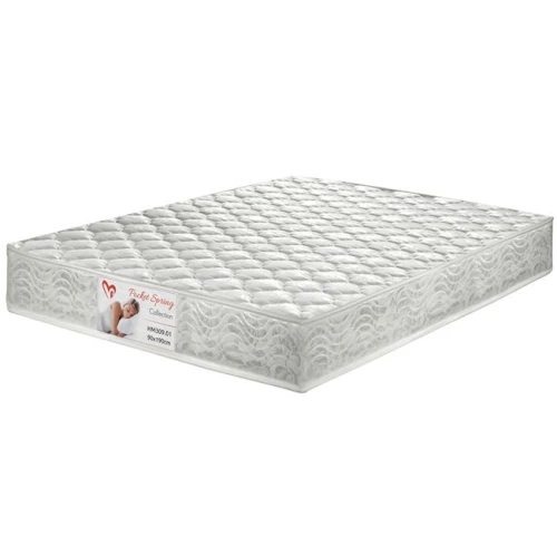 ΣΤΡΩΜΑ POCKET SPRING ΔΙΠΛΟ 160x200 ΔΙΠΛΗΣ ΟΨΗΣ HM309.06