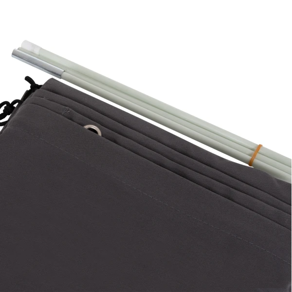 ΚΑΛΥΜΜΑ 3X4m ΓΙΑ ΟΜΠΡΕΛΑ HM6620.01 - SPUN POLYESTER ΣΕ ΓΚΡΙ