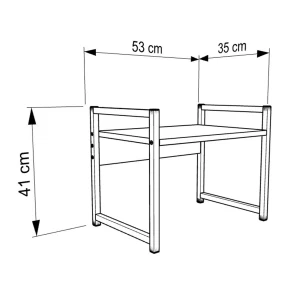 ΡΑΦΙ ΠΑΓΚΟΥ ΚΟΥΖΙΝΑΣ BECKO HM18219.01 ΜΕΛΑΜΙΝΗ ΣΕ ΛΕΥΚΟ-ΜΑΥΡΟ ΜΕΤΑΛΛΟ 53x35x41Υεκ. ΡΑΦΙ ΠΑΓΚΟΥ ΚΟΥΖΙΝΑΣ BECKO HM18219.01 ΜΕΛΑΜΙΝΗ ΣΕ ΛΕΥΚΟ-ΜΑΥΡΟ ΜΕΤΑΛΛΟ 53x35x41Υεκ.
