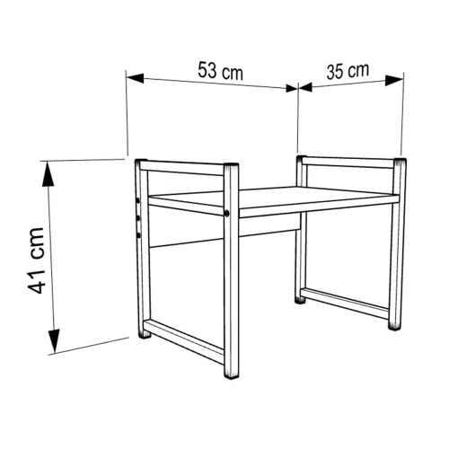ΡΑΦΙ ΠΑΓΚΟΥ ΚΟΥΖΙΝΑΣ BECKO HM18219.01 ΜΕΛΑΜΙΝΗ ΣΕ ΛΕΥΚΟ-ΜΑΥΡΟ ΜΕΤΑΛΛΟ 53x35x41Υεκ. ΡΑΦΙ ΠΑΓΚΟΥ ΚΟΥΖΙΝΑΣ BECKO HM18219.01 ΜΕΛΑΜΙΝΗ ΣΕ ΛΕΥΚΟ-ΜΑΥΡΟ ΜΕΤΑΛΛΟ 53x35x41Υεκ.