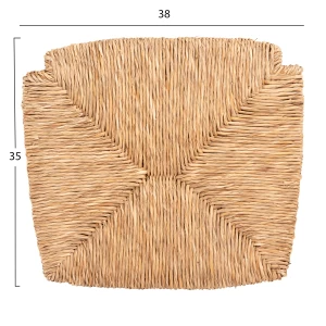 ΨΑΘΑ ΑΠΟ SEAGRASS ΓΙΑ ΞΥΛΙΝΗ ΚΑΡΕΚΛΑ ΚΑΦΕΝΕΙΟΥ- 39Χ34,5Χ2,5εκ.(πάχος) HM5097.11