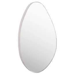 ΚΑΘΡΕΠΤΗΣ ΤΟΙΧΟΥ DROP HM4488.12 ΜΕ ΠΛΑΙΣΙΟ MDF ΣΕ ΛΕΥΚΟ 50x80Υεκ.