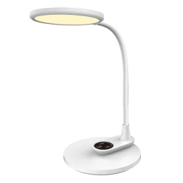 ΦΩΤΙΣΤΙΚΟ ΓΡΑΦΕΙΟΥ LED BLAIN HM4459.01 ΛΕΥΚΟ ABS &amp; ΣΙΛΙΚΟΝΗ 17x26,6x34,5Υ εκ.
