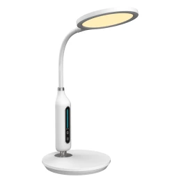 ΦΩΤΙΣΤΙΚΟ ΓΡΑΦΕΙΟΥ LED BLAIN HM4460.01 ΛΕΥΚΟ ABS &amp; ΣΙΛΙΚΟΝΗ Φ18,5x40,7Yεκ.