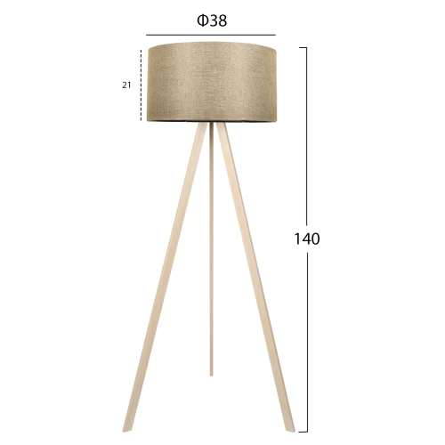 ΦΩΤΙΣΤΙΚΟ ΔΑΠΕΔΟΥ ΞΥΛΙΝΟ CRUZ ΦΥΣΙΚΟ ΧΡΥΣΟ ΚΑΠΕΛΟ HM7578.09 Φ38x140 εκ. ΦΩΤΙΣΤΙΚΟ ΔΑΠΕΔΟΥ ΞΥΛΙΝΟ CRUZ ΦΥΣΙΚΟ ΧΡΥΣΟ ΚΑΠΕΛΟ HM7578.09 Φ38x140 εκ.