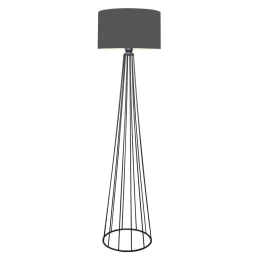ΦΩΤΙΣΤΙΚΟ ΔΑΠΕΔΟΥ ΜΕΤΑΛΛΙΚΟ ΓΚΡΙ HM7581.01 Φ38x155 εκ.