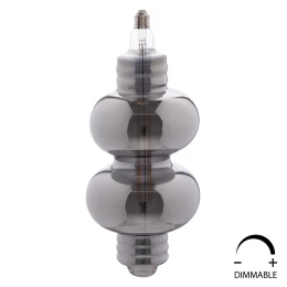 ΛΑΜΠΤΗΡΑΣ LED FILAMENT 8W E27 3000K SMOKE COLOR DIMMABLE  HM4053.03