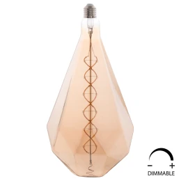 ΛΑΜΠΤΗΡΑΣ LED FILAMENT 8W E27 3000K GOLD COLOR DIMMABLE HM4057